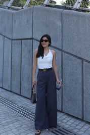 【滿分西褲｜返工必備✨】Solid High Waist Suit Pants