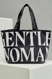 #T235 Gentlewoman Canvas Tote Bag