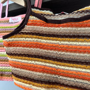 #T084 - Striped Knitted Crop Cami Top