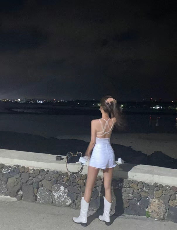 【大露背性感Bra Top🤩】Solid Backless Bra Top