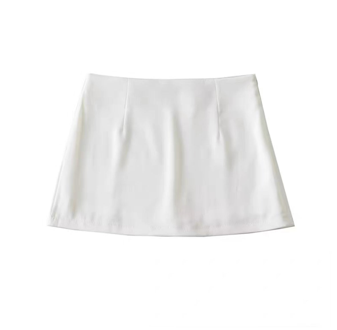 【緞面滑捋捋短裙✨】 Basic Solid Satin Skirt