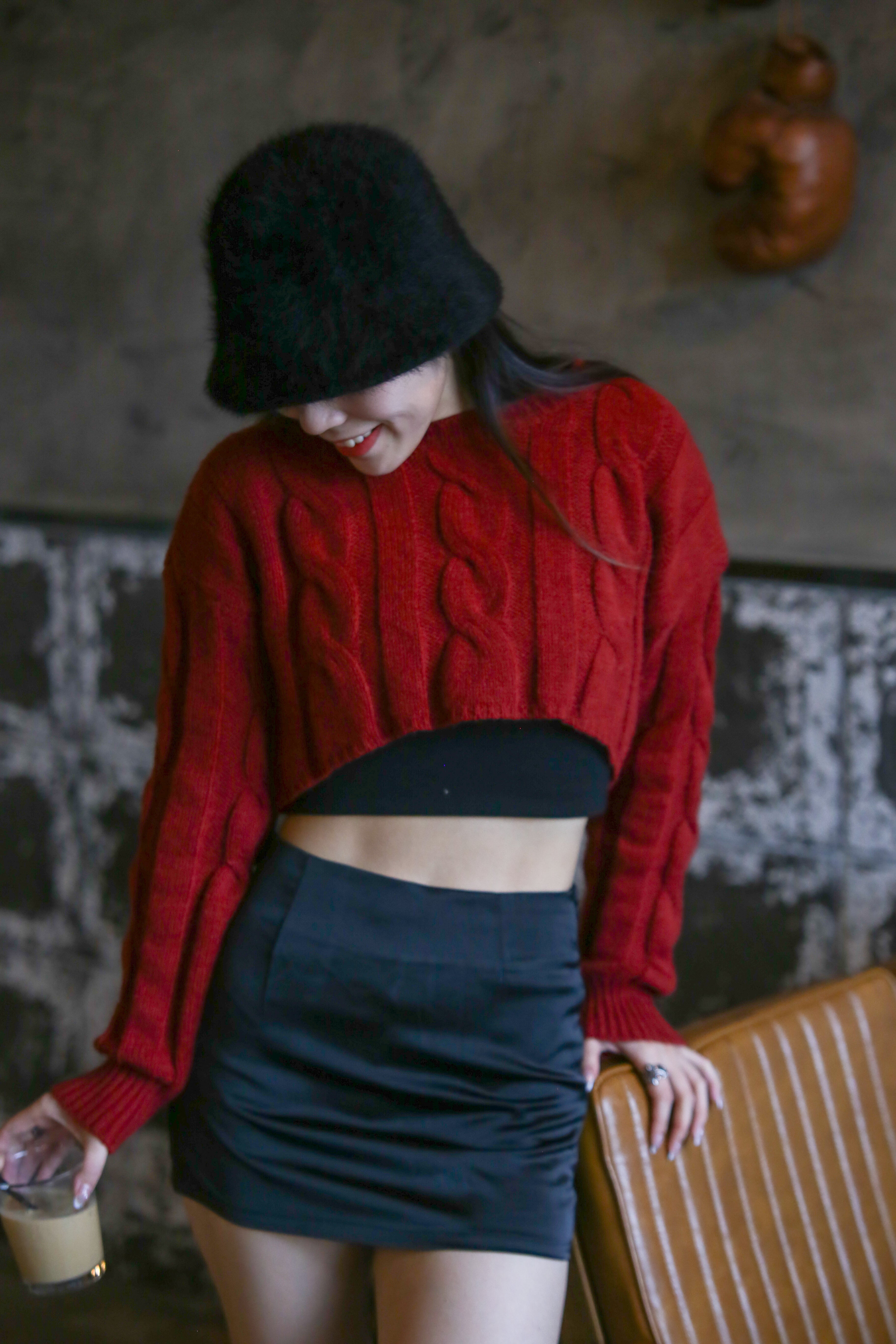 【緞面滑捋捋短裙✨】 Basic Solid Satin Skirt