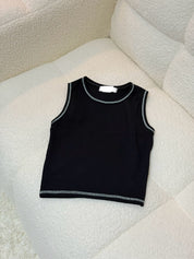 【明線小細節加分✨】Stitched Solid Tank Top