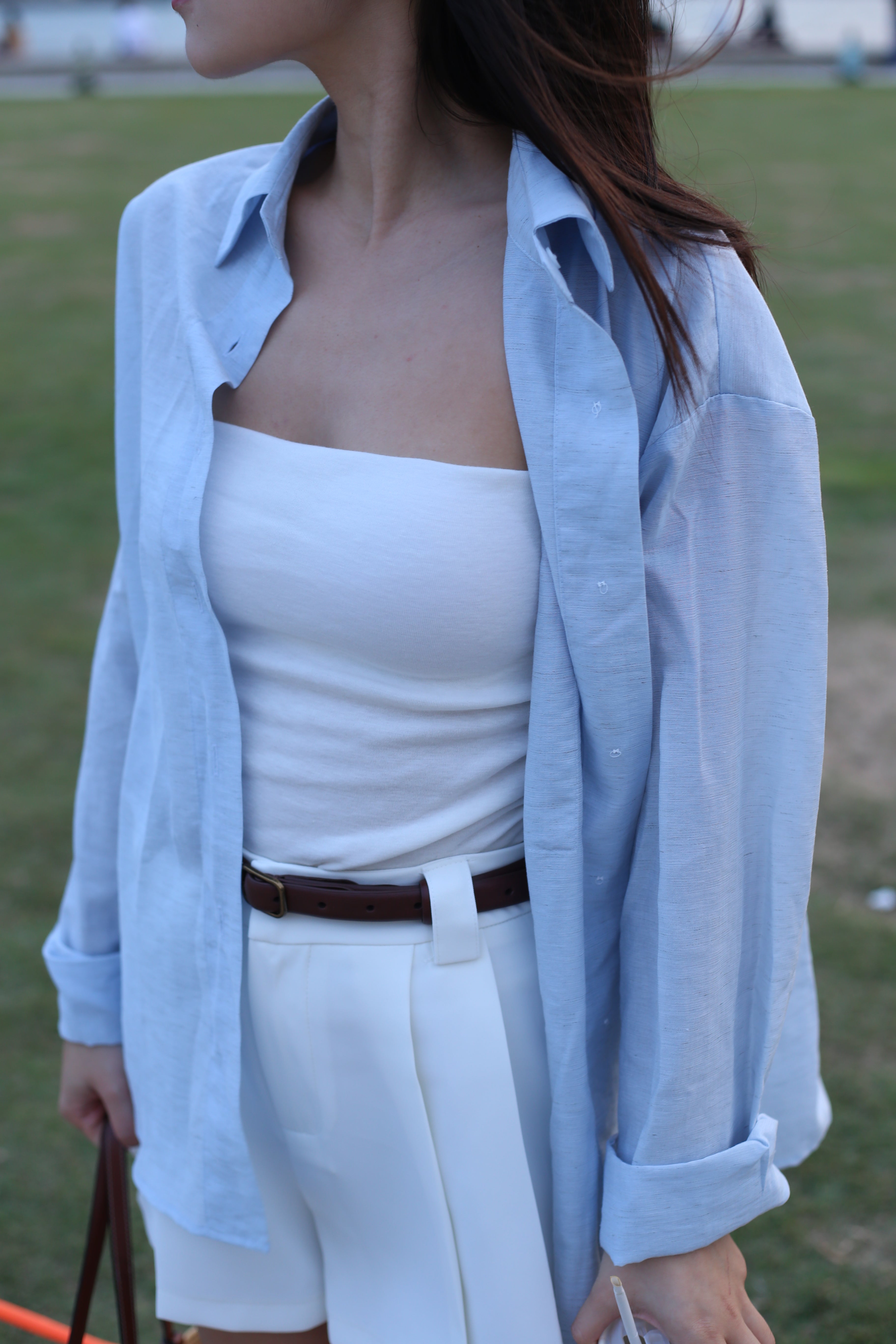 【亞麻混紡恤衫🫧】Basic Solid Linen Shirt