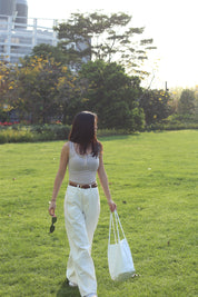 【夏日必備暖白闊腳褲】Perfect White Wide Leg Pants