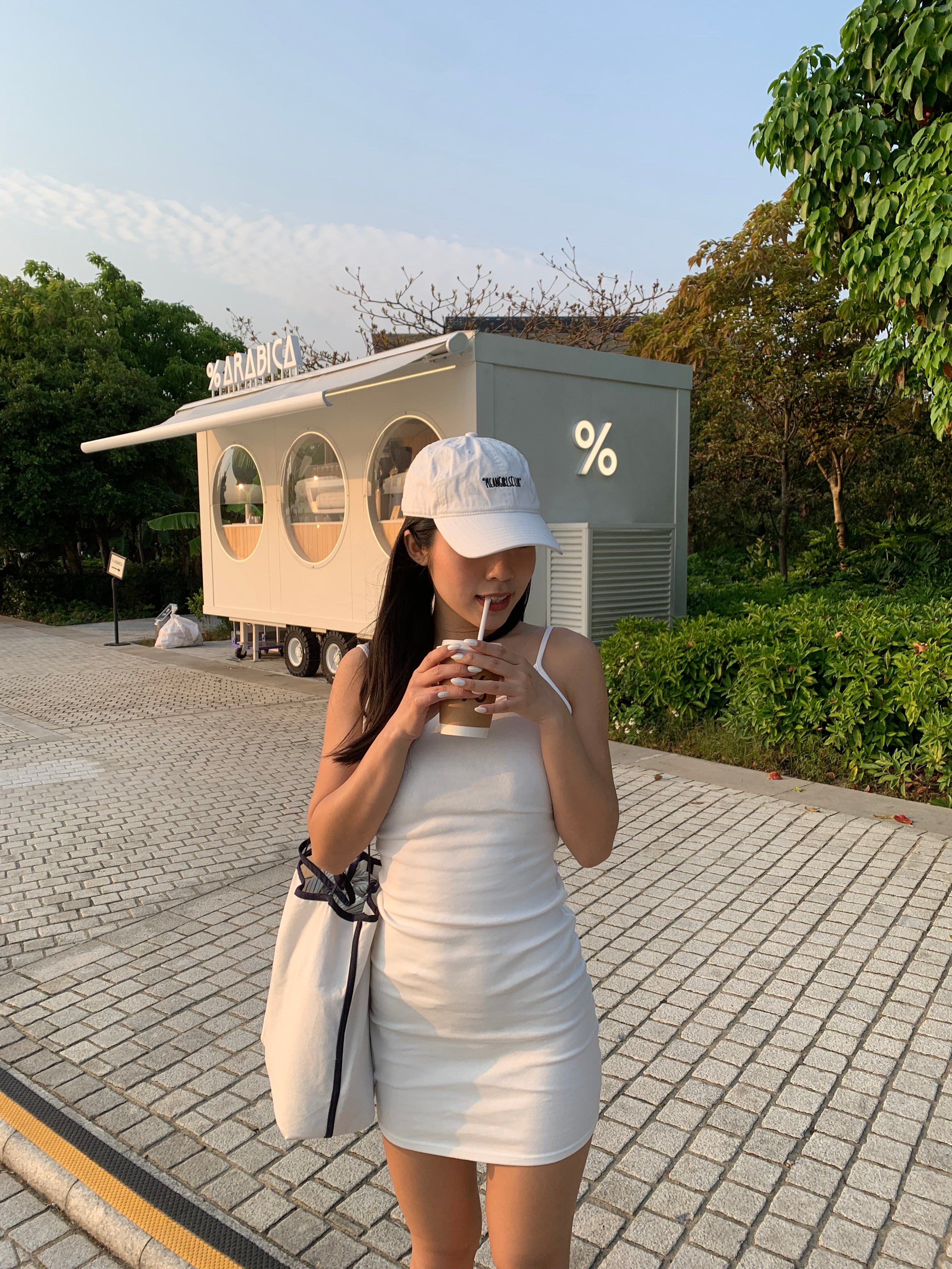 【Cleanfit必入連身短裙！】Estella Basic Solid Cami Mini Dress