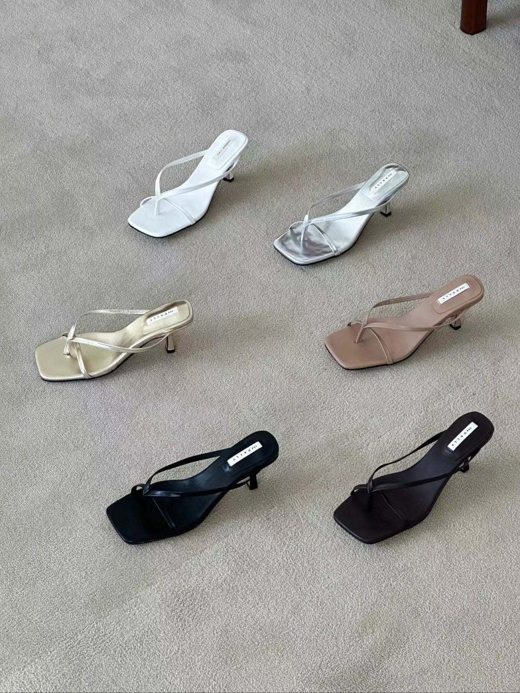 【歐美風必備｜7cm踭高💖】Eliana Muti-Strap High Heels