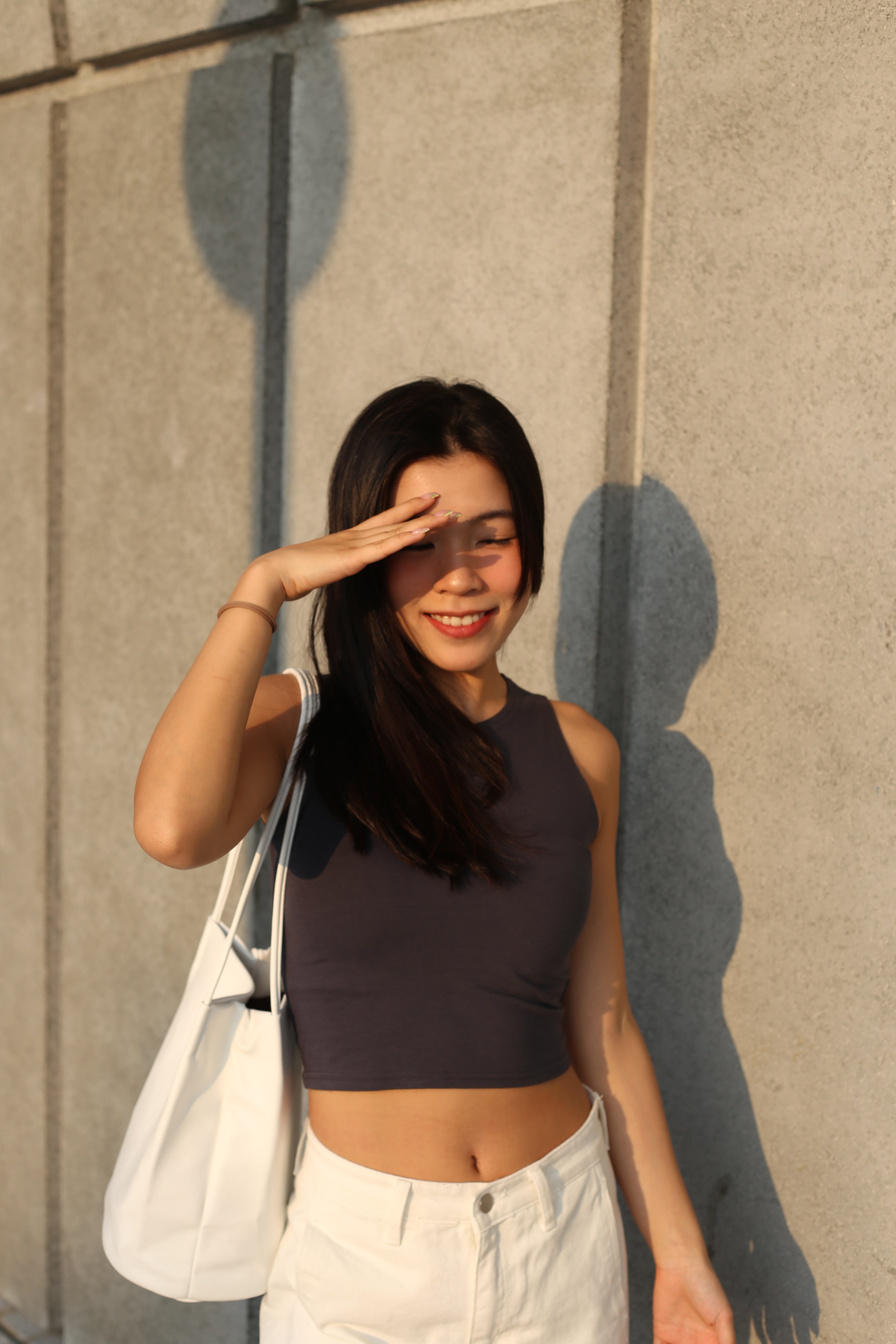 【衣櫃必備系列】Basic Solid Crop Tank Top