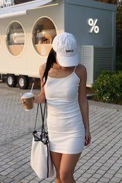 【Cleanfit必入連身短裙！】Estella Basic Solid Cami Mini Dress