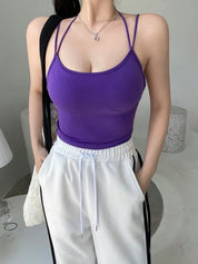 【大露背性感Bra Top🤩】Solid Backless Bra Top