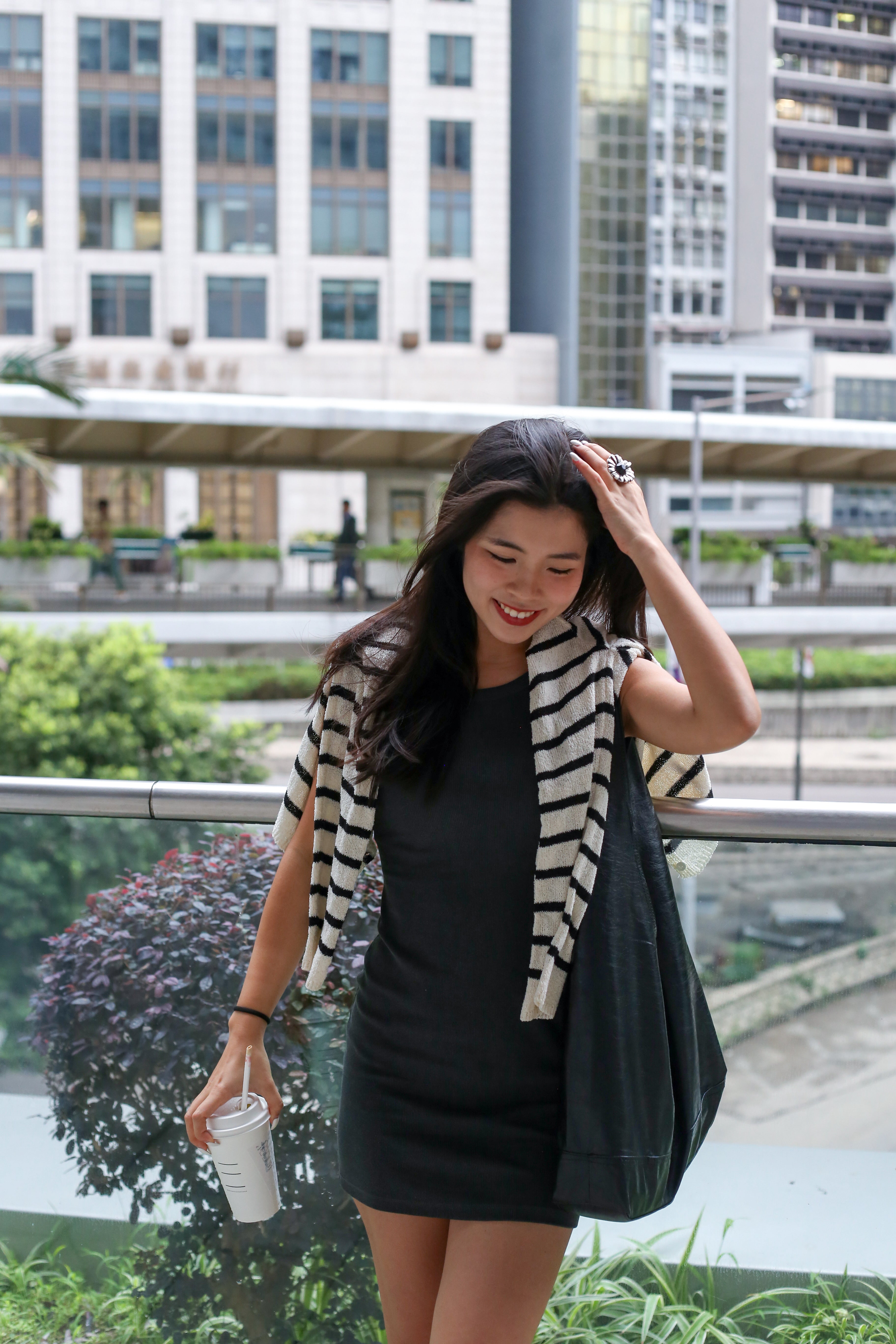 【歐美風連身短裙】Basic Solid Tank Mini Dress