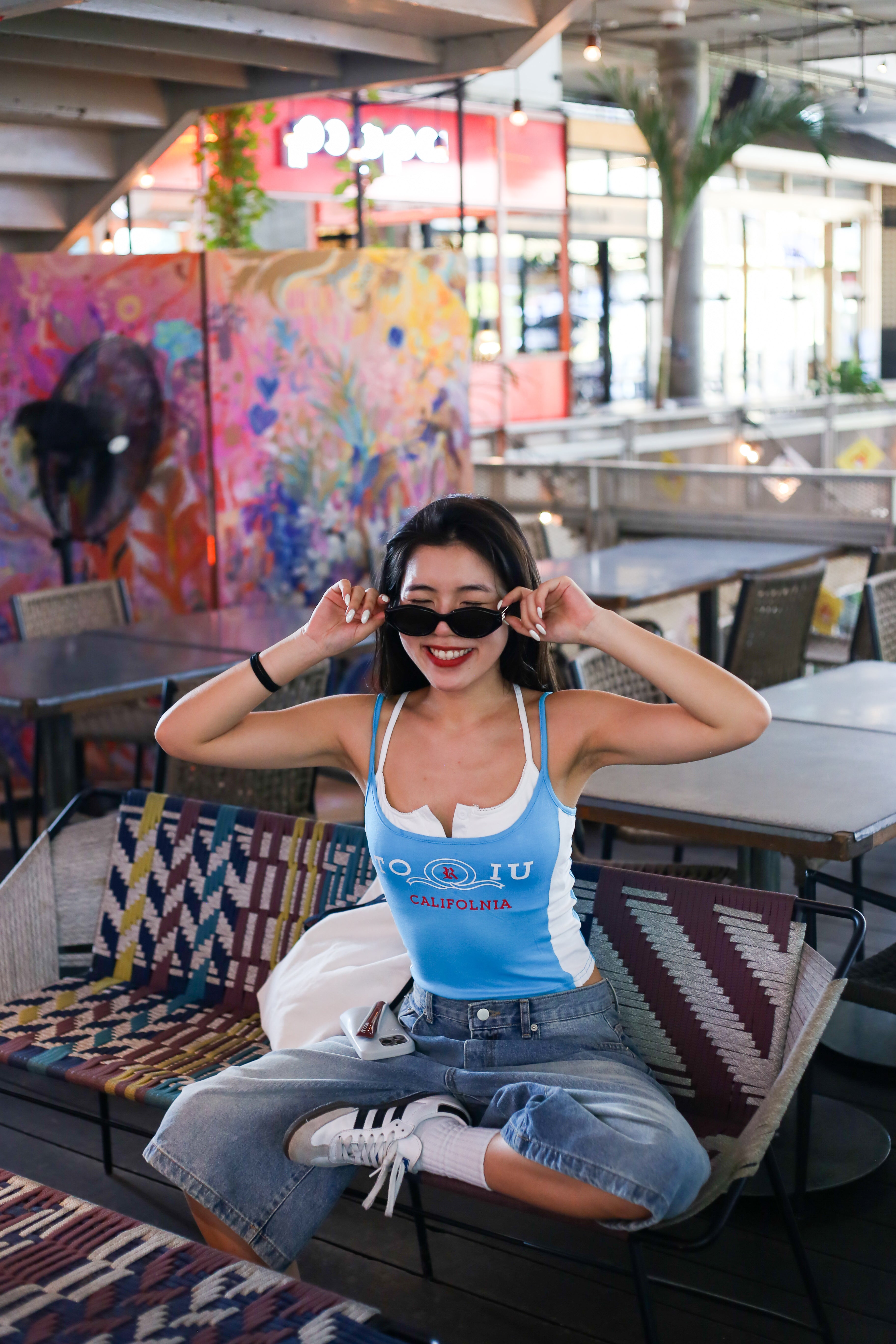 #T235【✔️PAD｜背心2件套】2 Pcs Mixed Colour Racing Bra Top