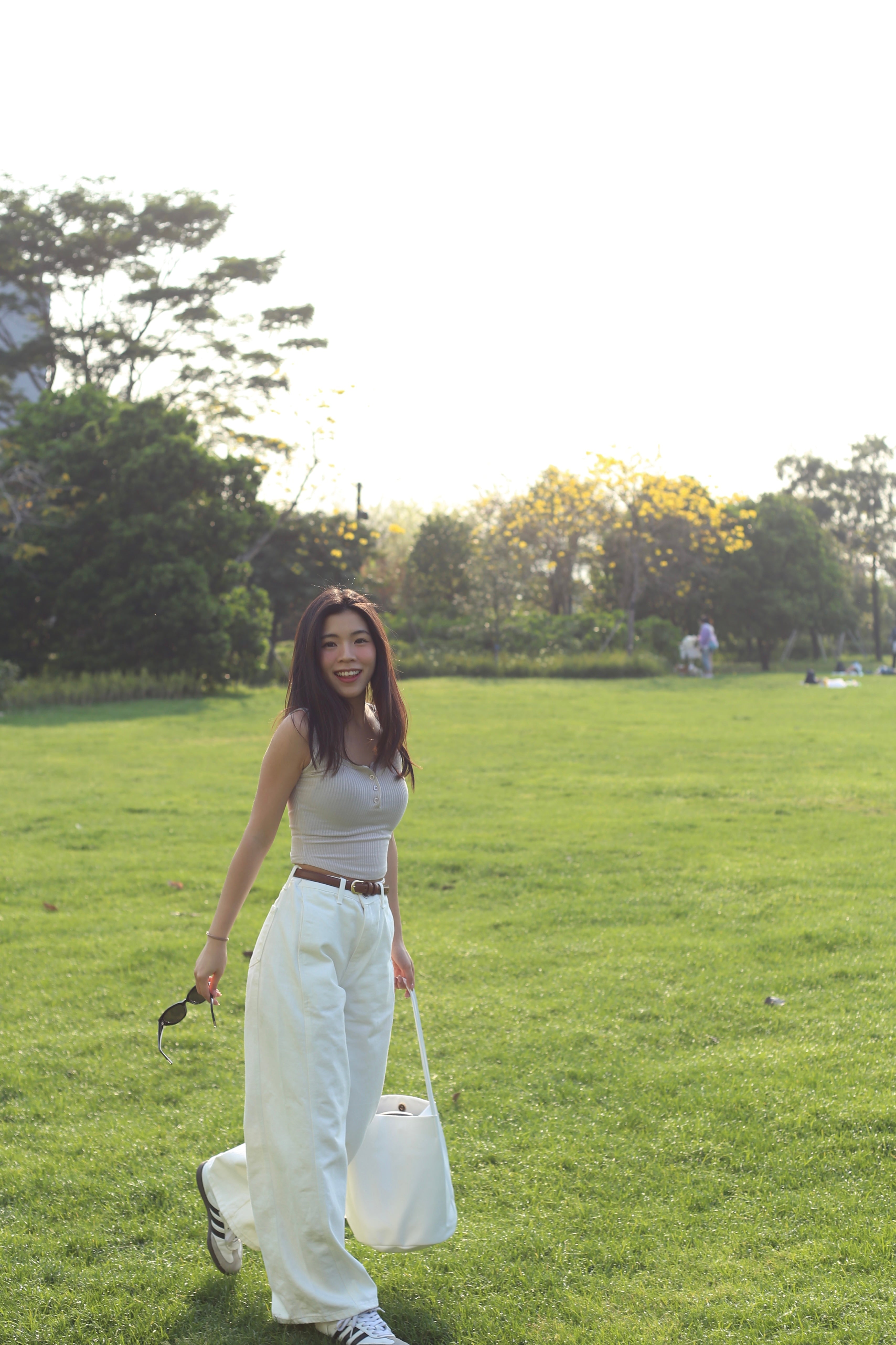 【夏日必備暖白闊腳褲】Perfect White Wide Leg Pants
