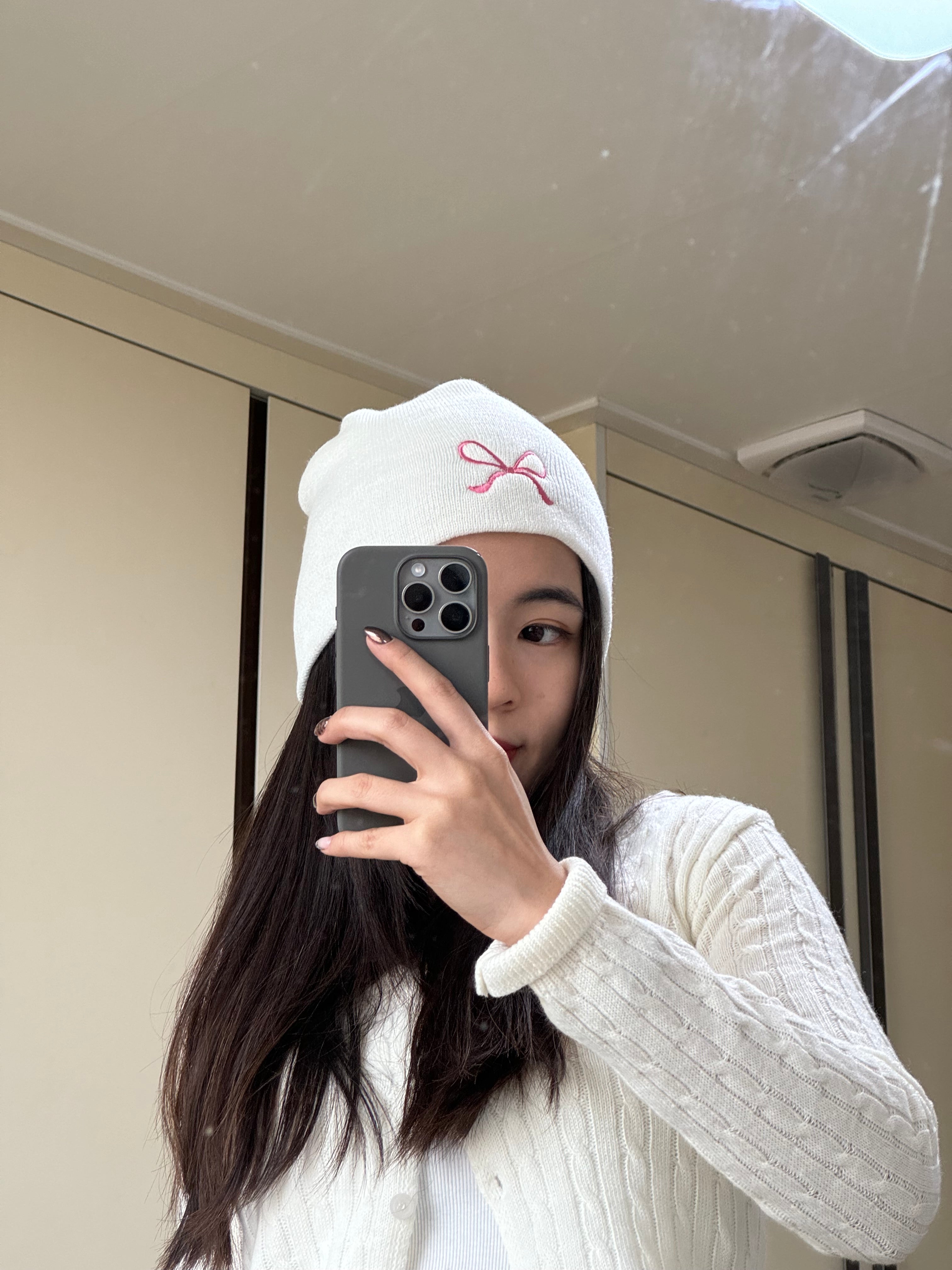 【芭蕾風冷帽🎀】Ribbon Beanie