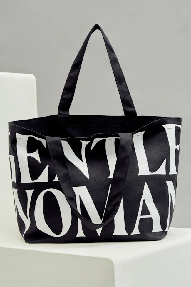 #T235 Gentlewoman Canvas Tote Bag