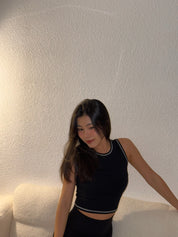 【明線小細節加分✨】Stitched Solid Tank Top