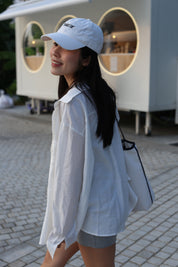 【亞麻混紡恤衫🫧】Basic Solid Linen Shirt