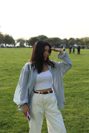 【夏日必備暖白闊腳褲】Perfect White Wide Leg Pants