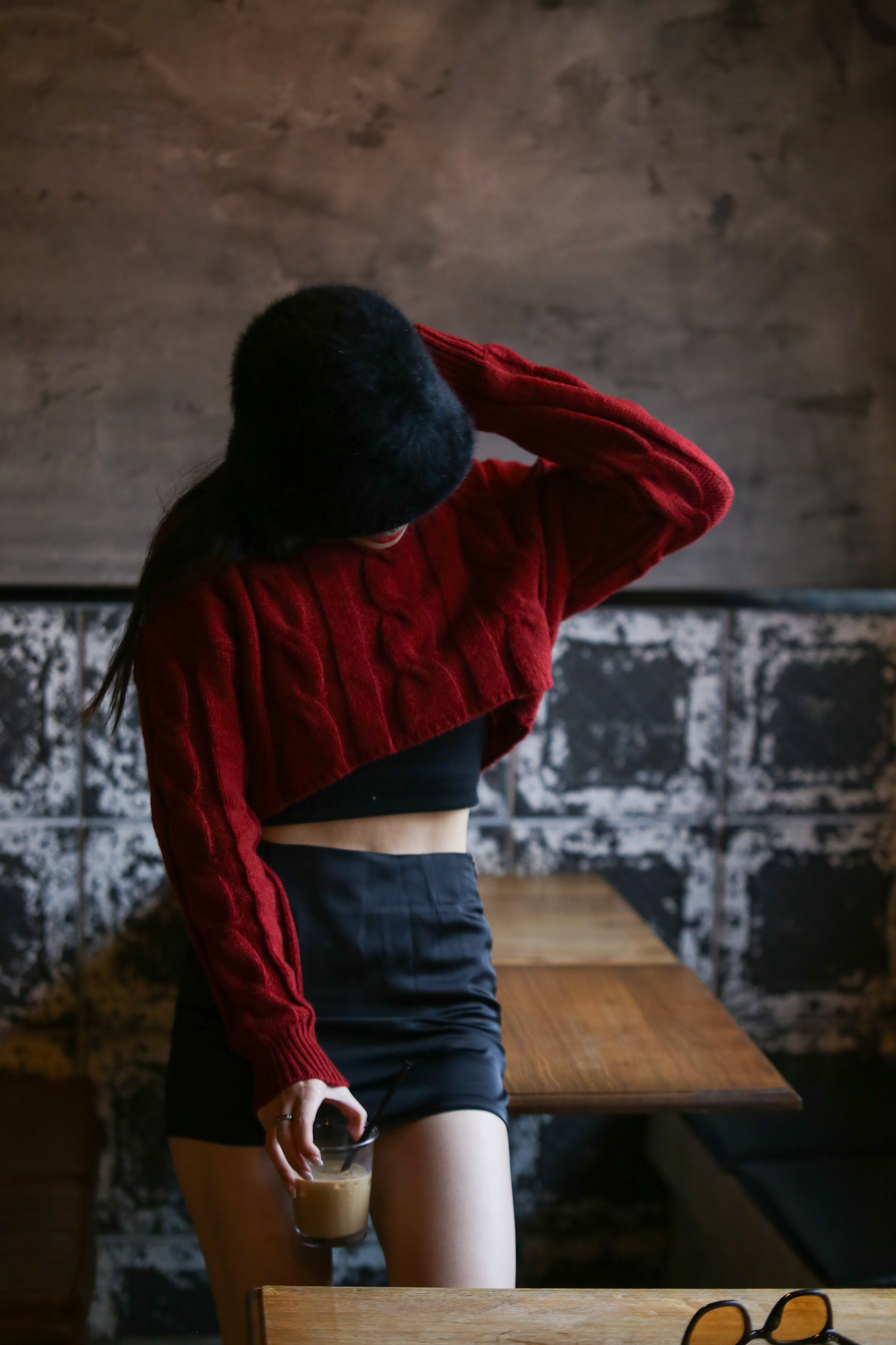 【緞面滑捋捋短裙✨】 Basic Solid Satin Skirt