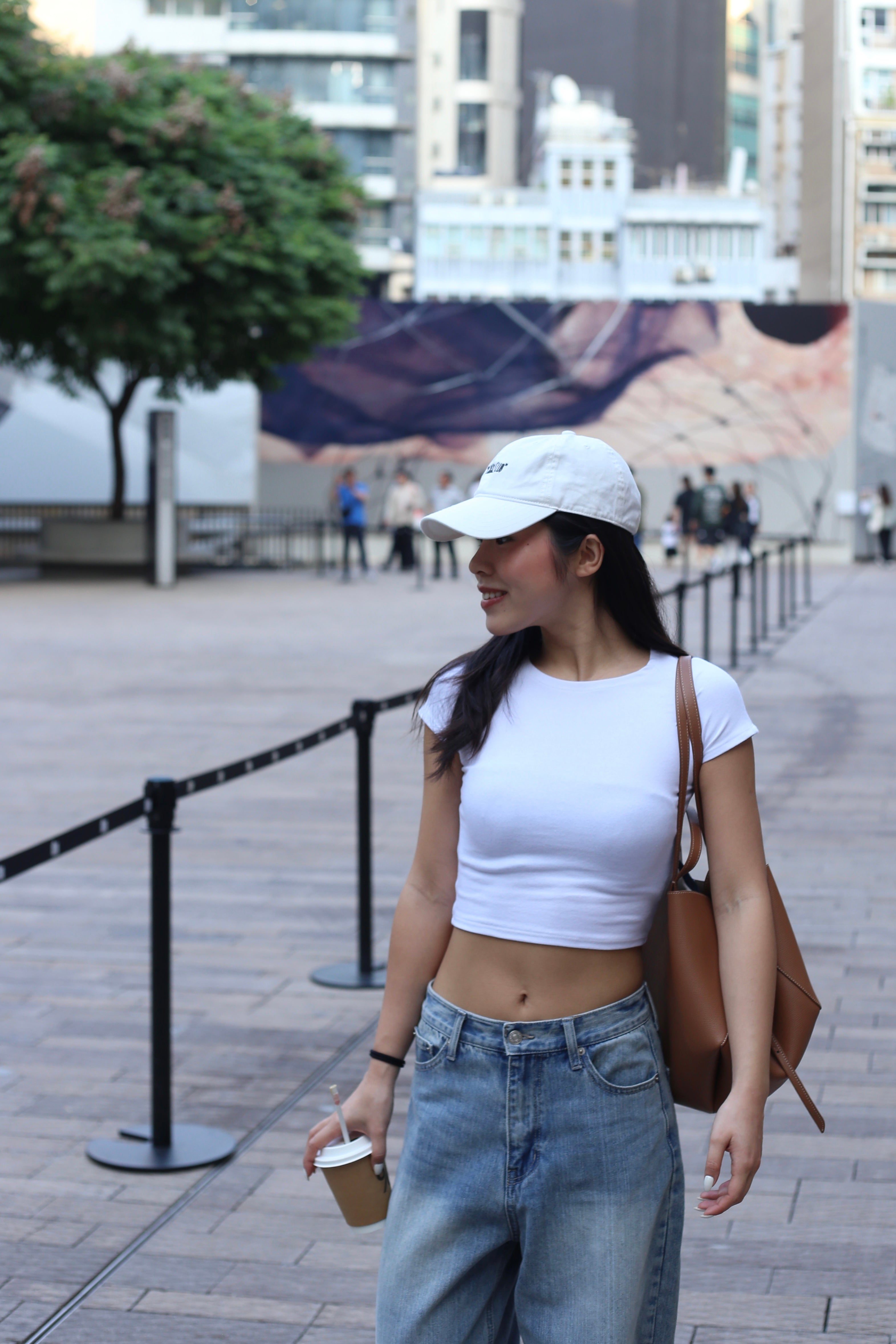 【歐美Girl必備！】Basic Solid Baby Crop Tee