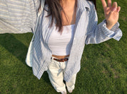 【夏日必備薄款恤衫🫧】Bailey Striped Shirt