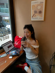 【皺皺質地超有質感！】Ruffle Ribbon Shoulder Top