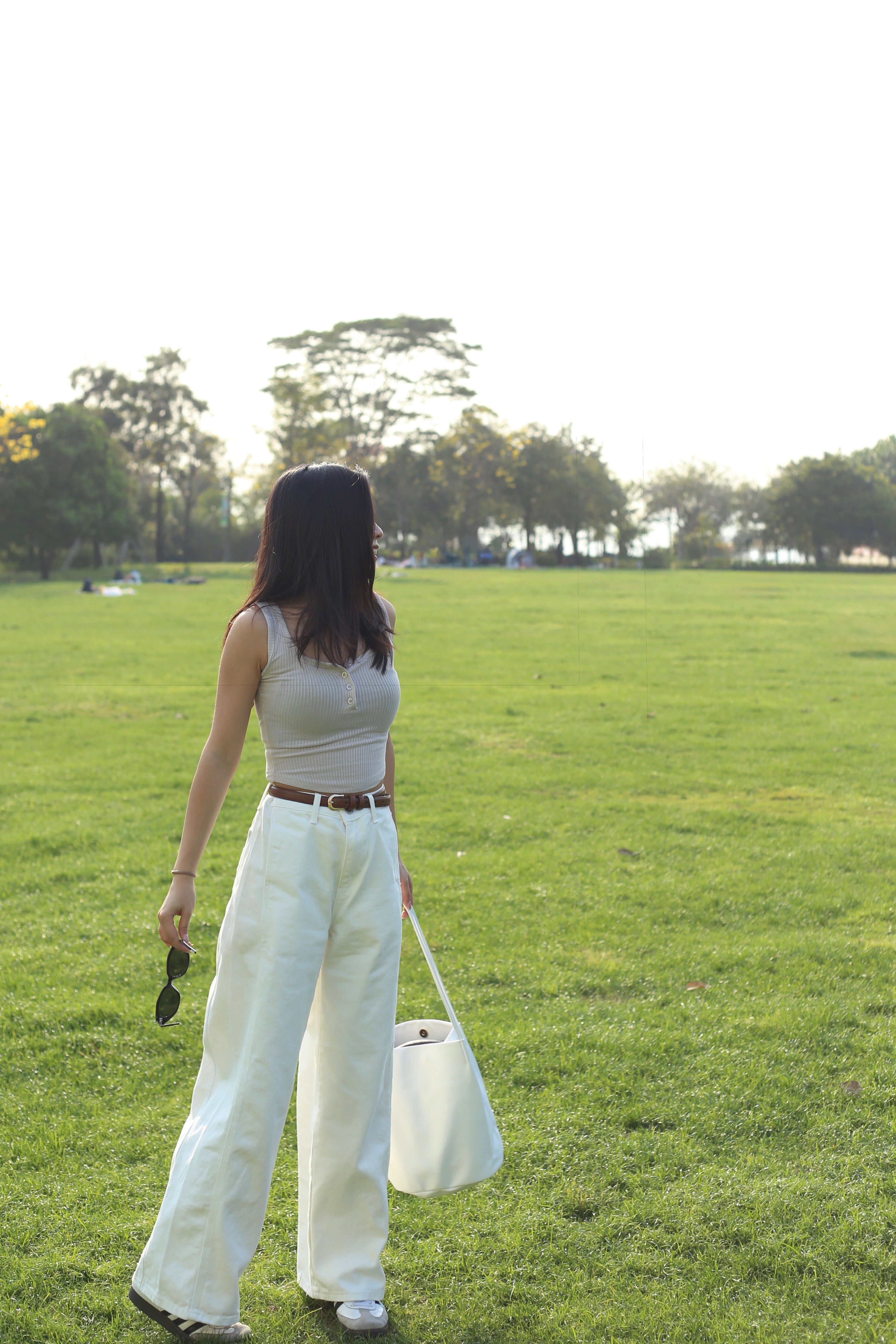 【夏日必備暖白闊腳褲】Perfect White Wide Leg Pants