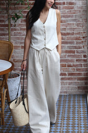 【Old Money知性感背心】Old Money Button Front Vest