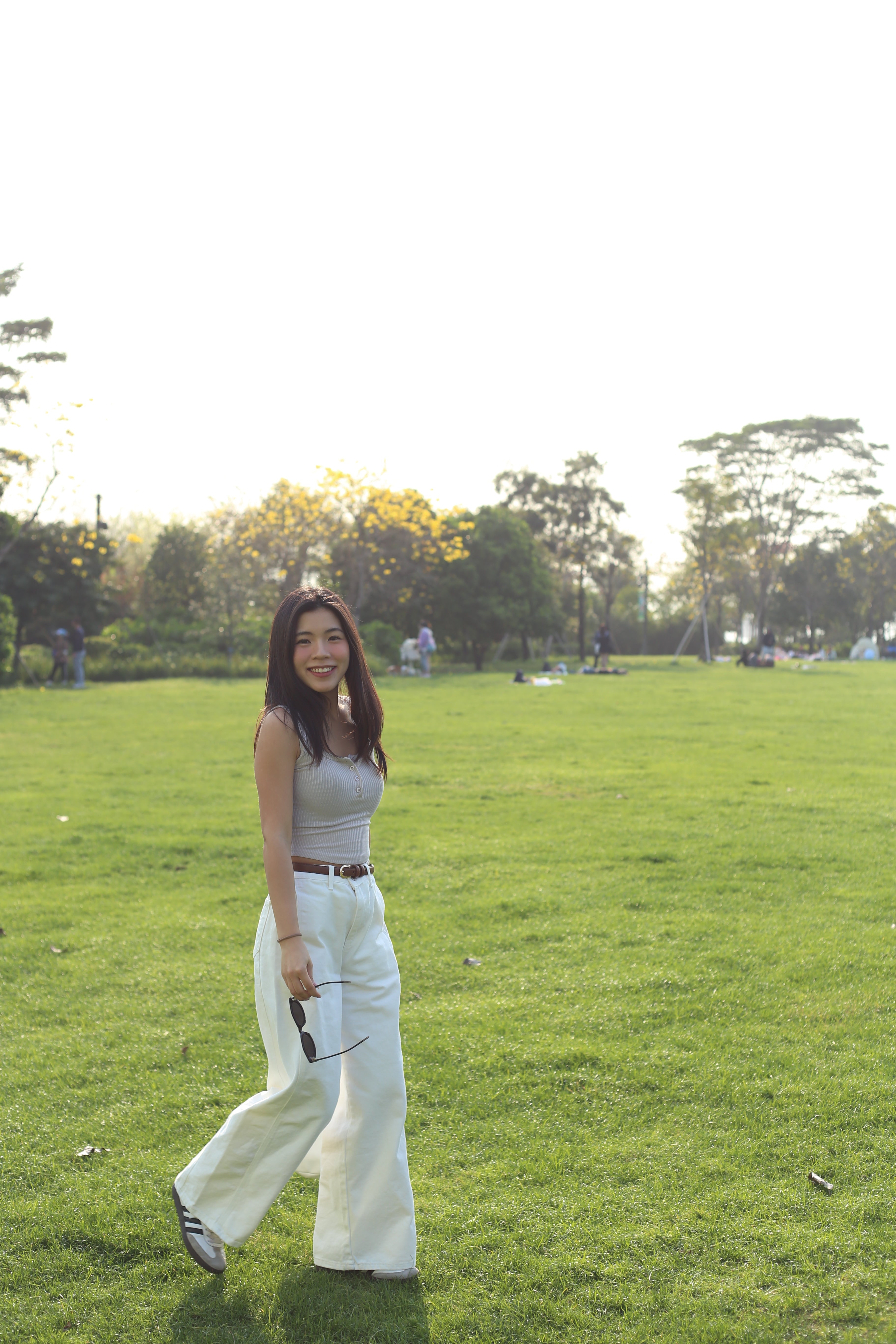 【夏日必備暖白闊腳褲】Perfect White Wide Leg Pants