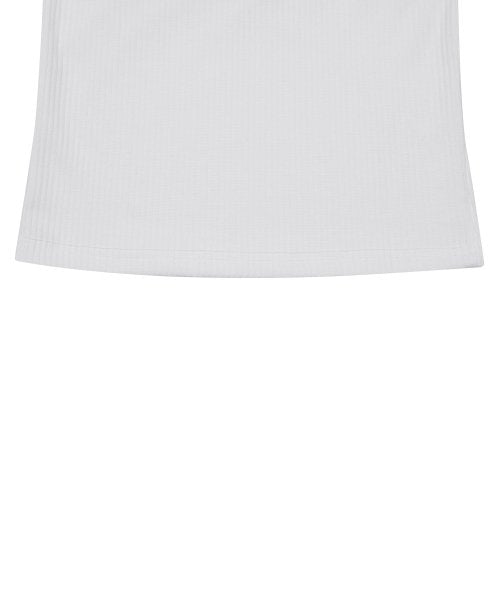 LUV IS TRUE SU LOGO HALTER NECK TOP