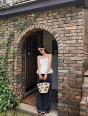【氣質女生必入！知性美泡泡Top】Basic Solid Bubble Top