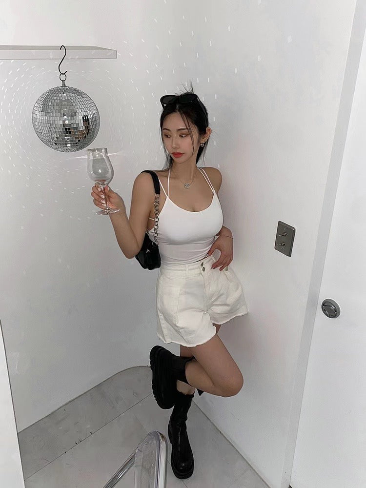 【大露背性感Bra Top🤩】Solid Backless Bra Top