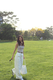 【衣櫃必備系列】Basic Solid Button Front Cami Top