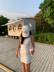 【Cleanfit必入連身短裙！】Estella Basic Solid Cami Mini Dress