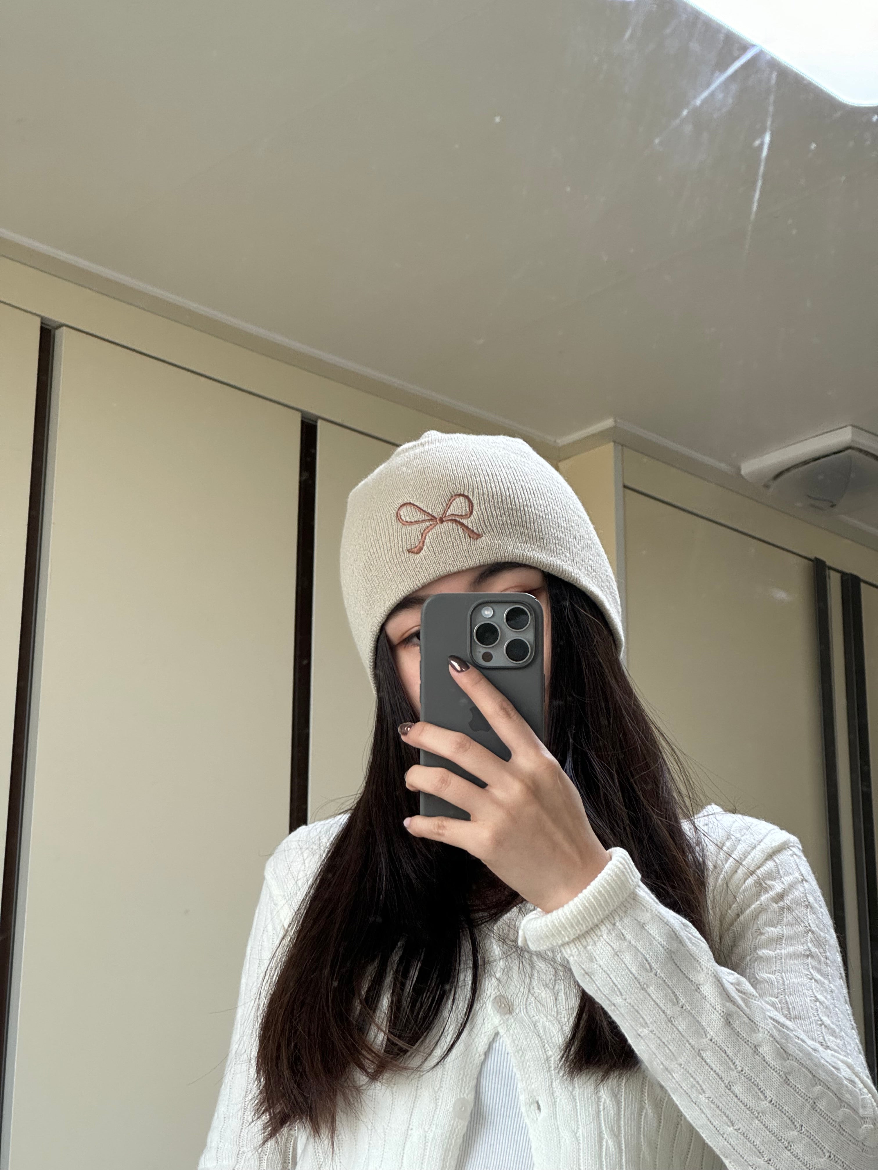 【芭蕾風冷帽🎀】Ribbon Beanie
