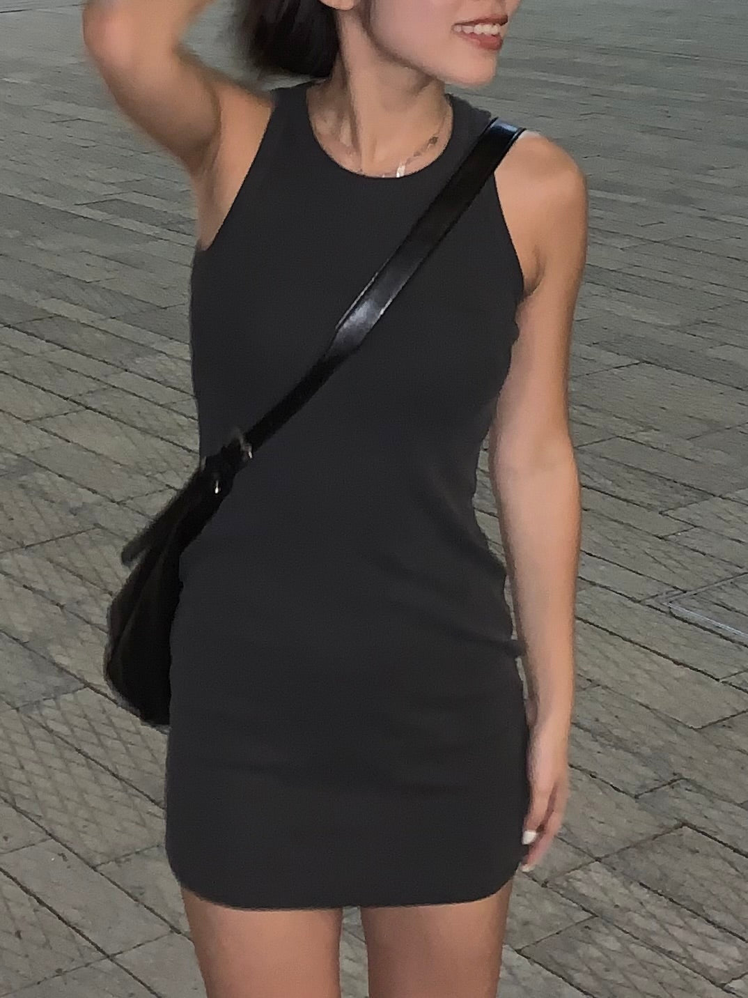 【歐美風連身短裙】Basic Solid Tank Mini Dress
