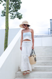 【鄉村復古蛋糕裙～】Country Bea Maxi Skirt