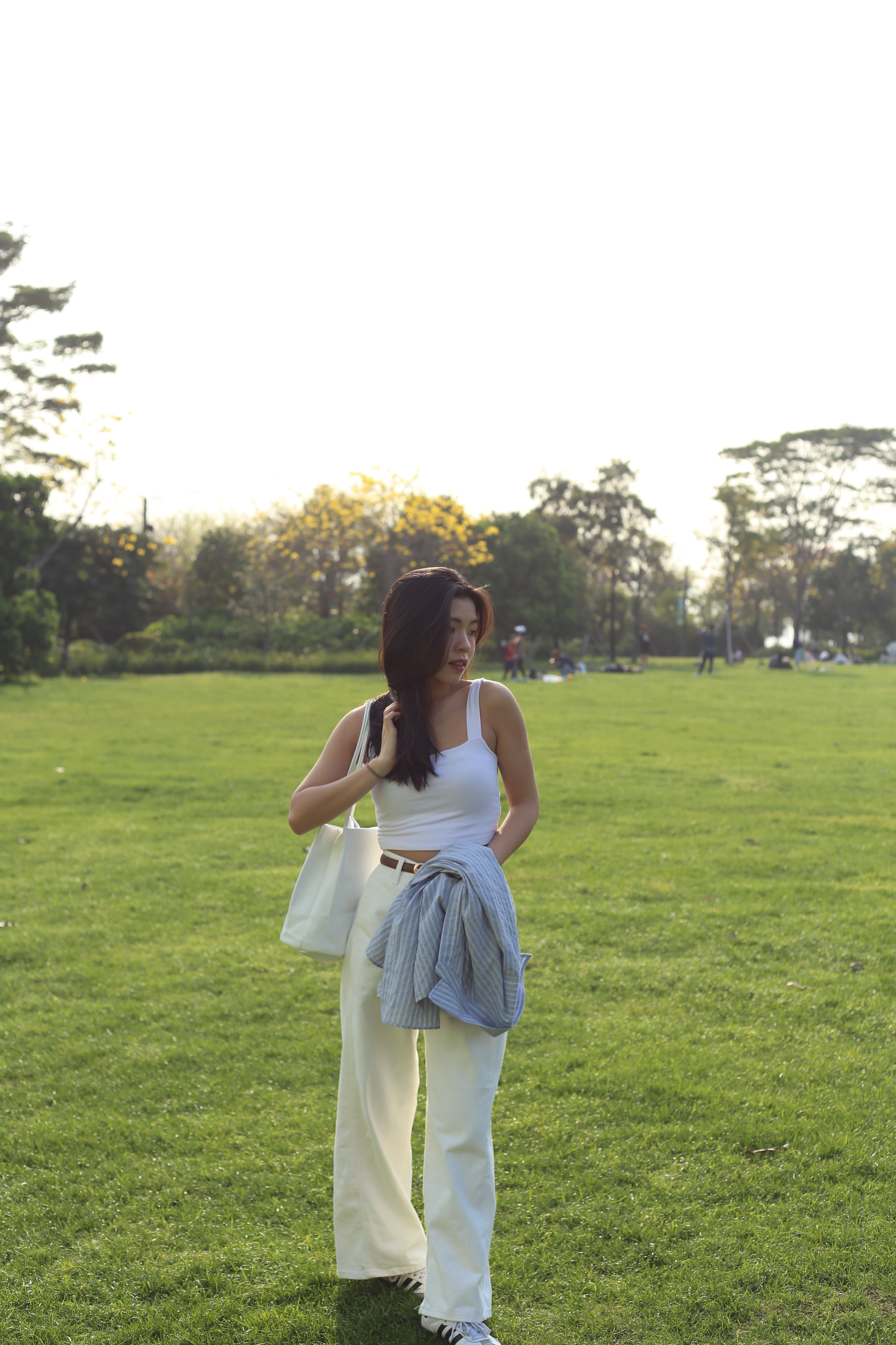 【夏日必備暖白闊腳褲】Perfect White Wide Leg Pants