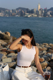 【衣櫃必備系列】Basic Solid Crop Tank Top