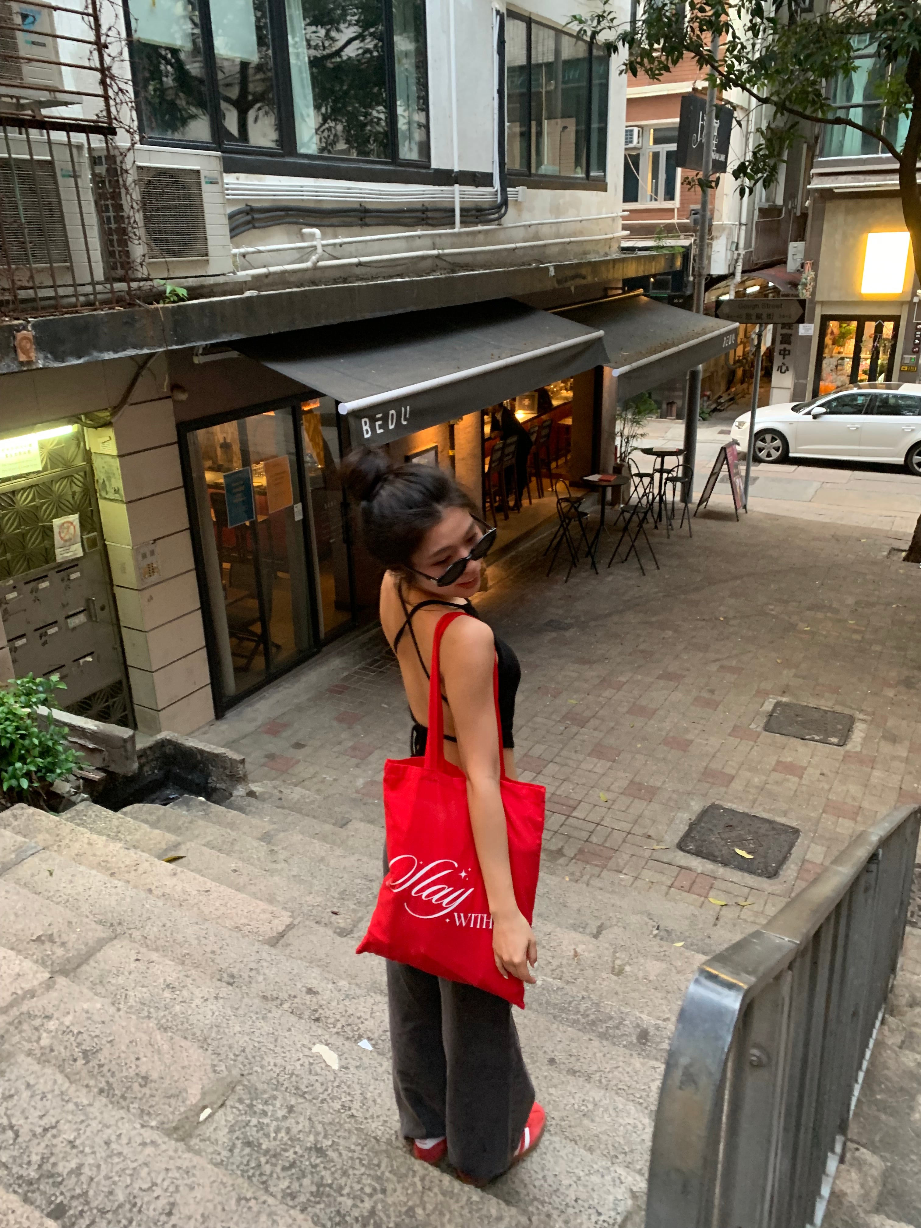【𖤐自家設計𖤐】Slay With Me Tote Bag