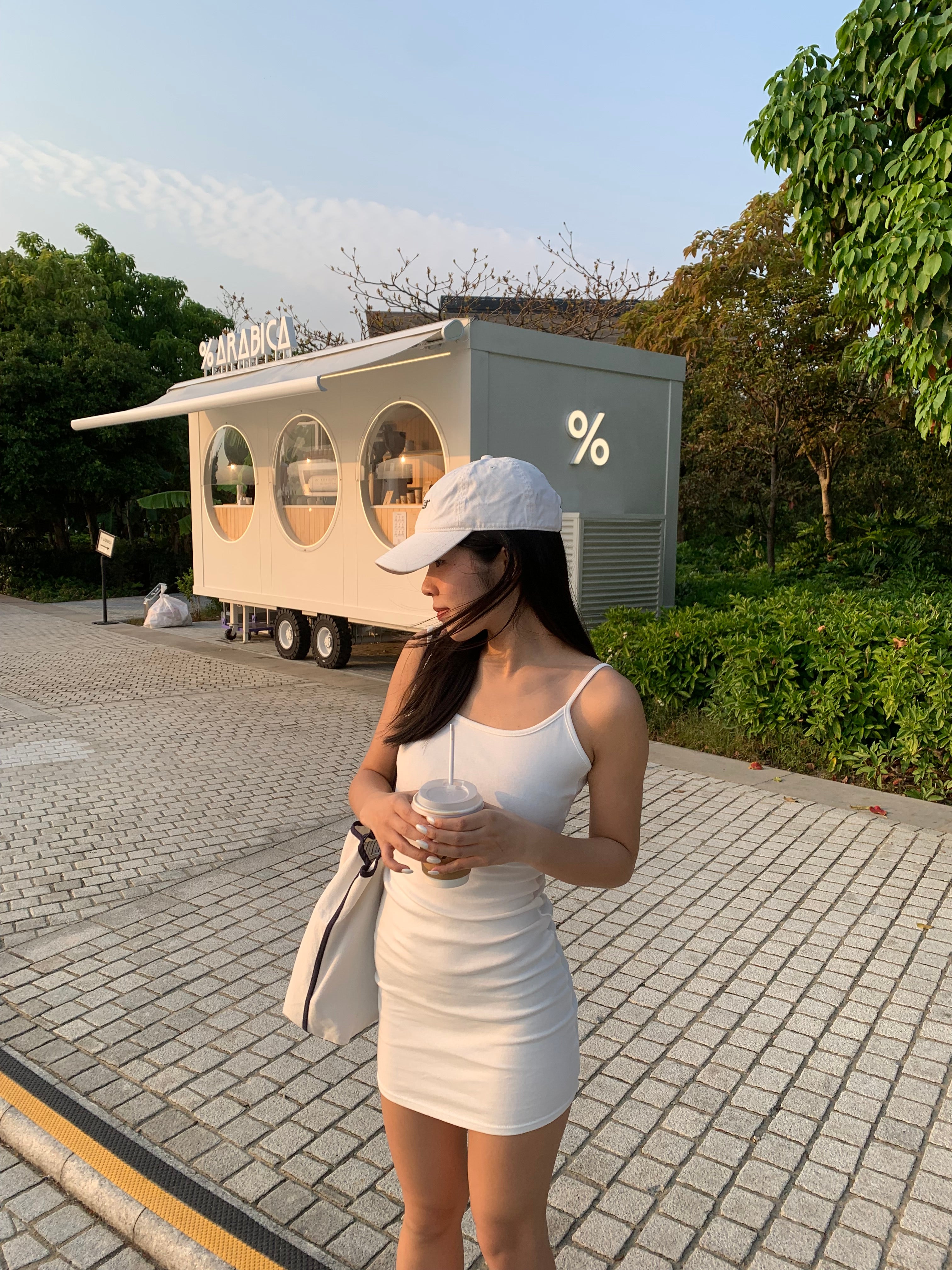 【Cleanfit必入連身短裙！】Estella Basic Solid Cami Mini Dress