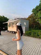 【Cleanfit必入連身短裙！】Estella Basic Solid Cami Mini Dress