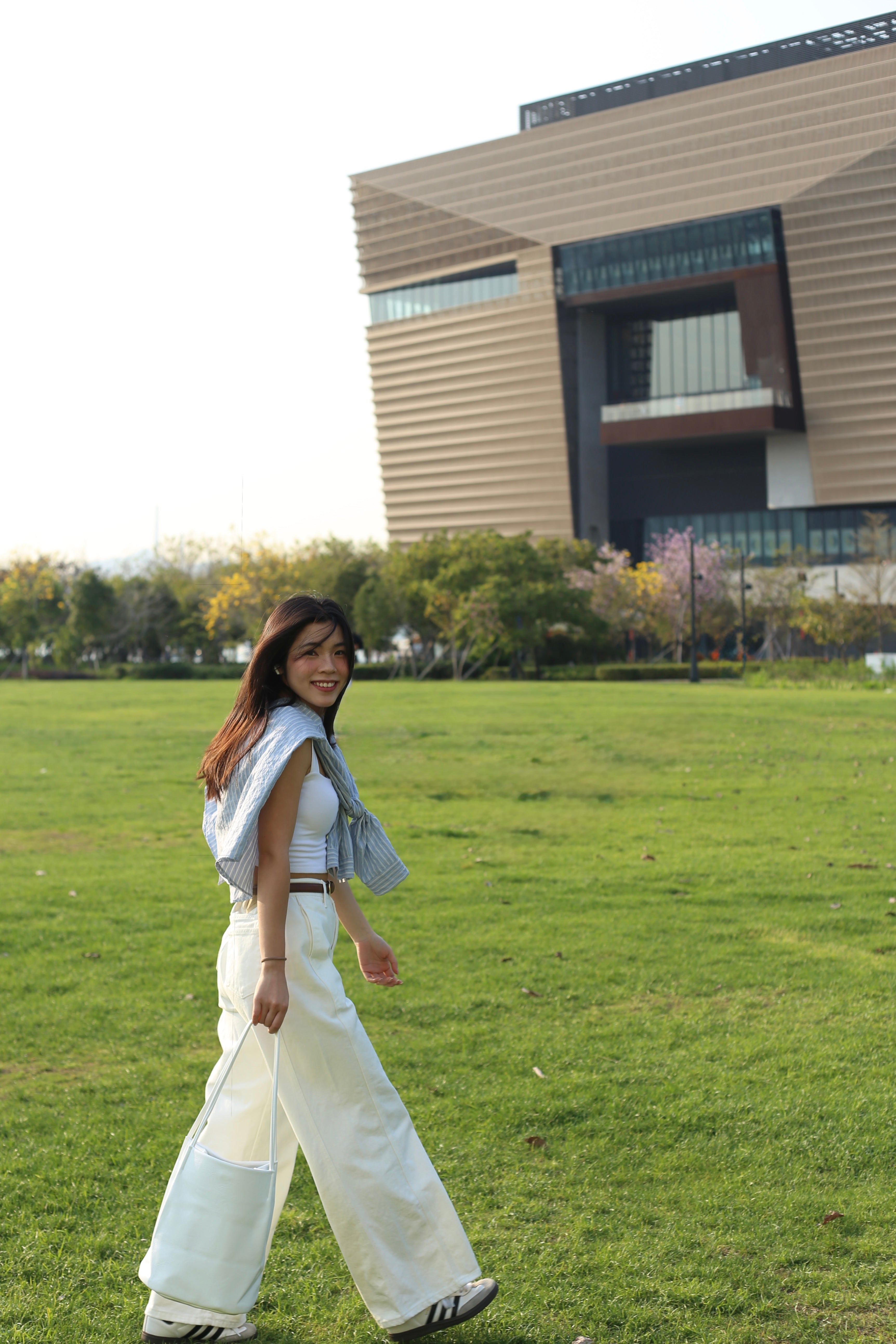 【夏日必備暖白闊腳褲】Perfect White Wide Leg Pants