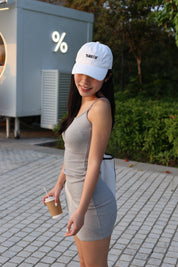 【Cleanfit必入連身短裙！】Estella Basic Solid Cami Mini Dress