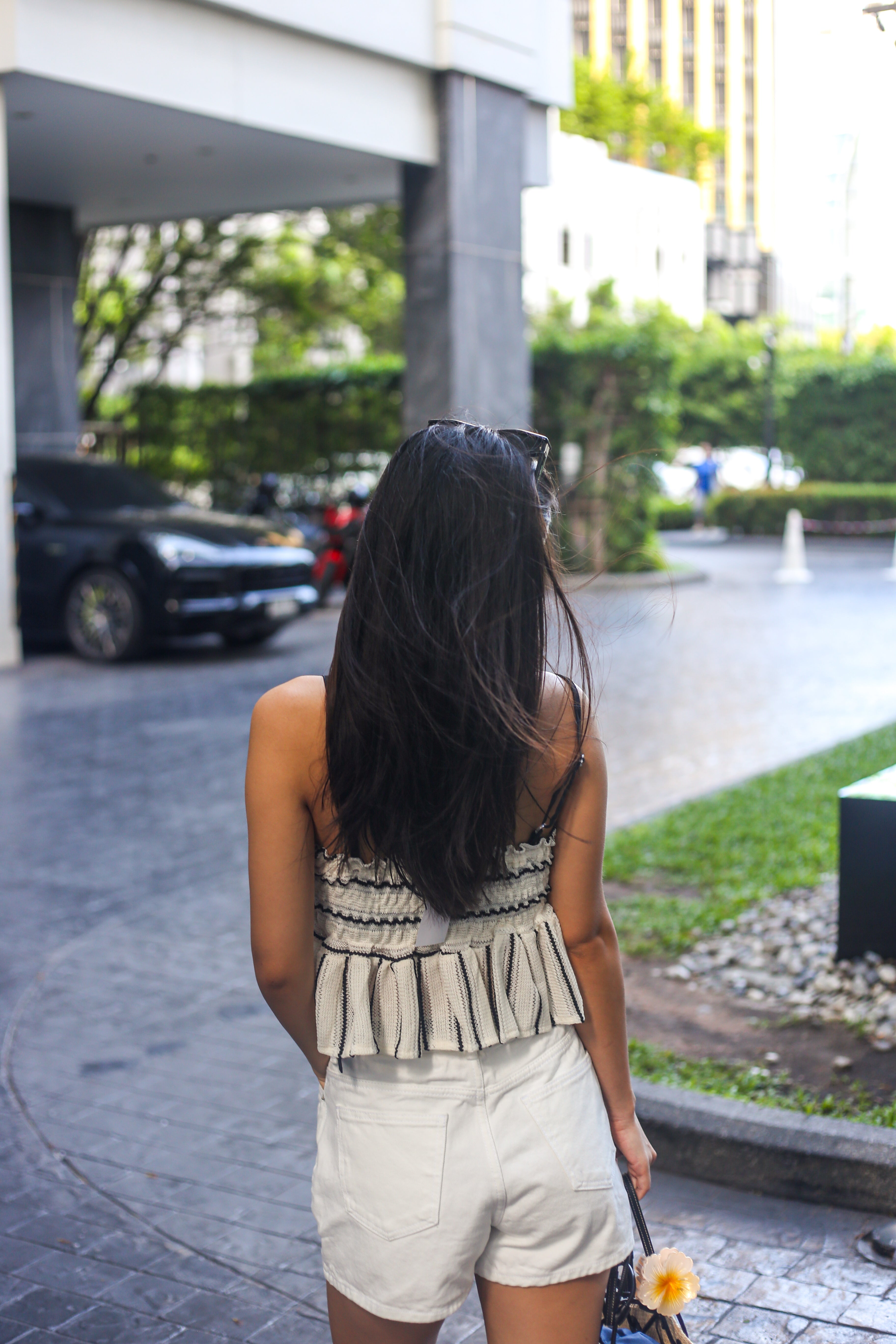 #T237【高質背心仔！】Striped Ruffle Cami Top