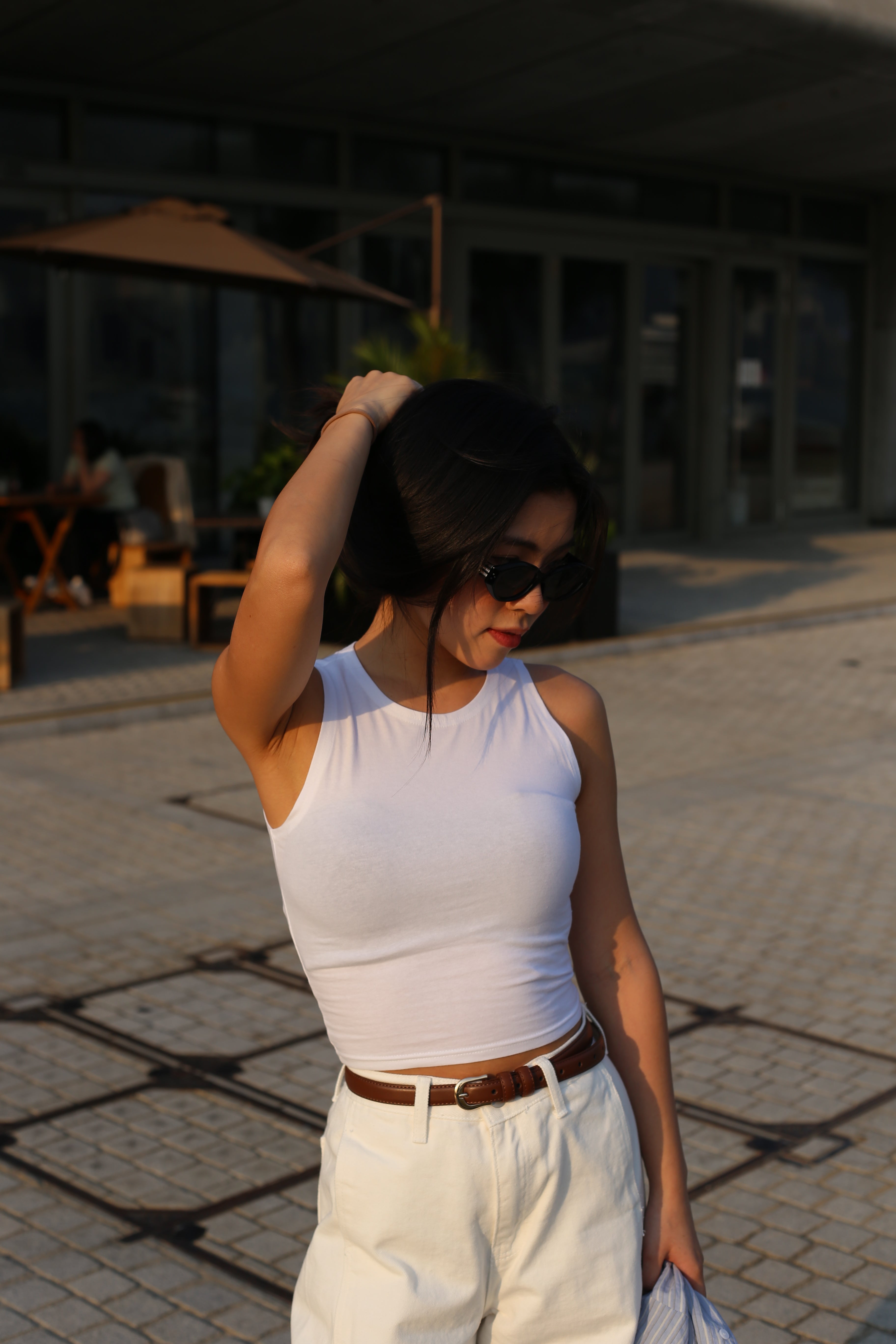【衣櫃必備系列】Basic Solid Crop Tank Top