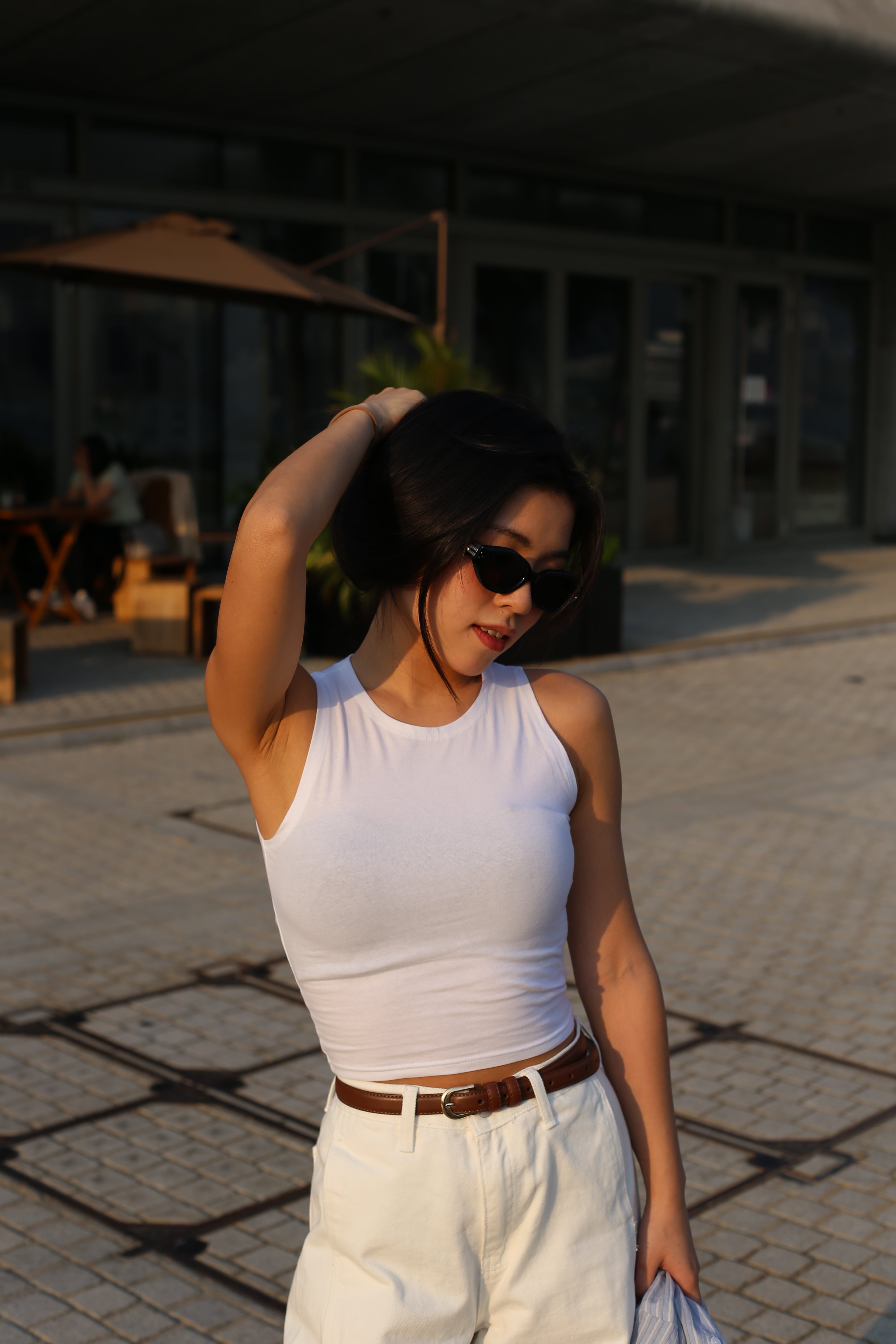 【衣櫃必備系列】Basic Solid Crop Tank Top