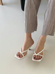 【歐美風必備｜7cm踭高💖】Eliana Muti-Strap High Heels