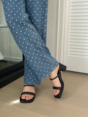 【新手必備｜5cm粗踭💖】Double Strap High Heels