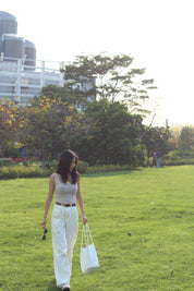 【夏日必備暖白闊腳褲】Perfect White Wide Leg Pants